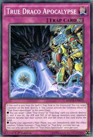 Image for True Draco Apocalypse (MACR-EN070) (MACR) - YuGiOh