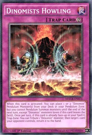 Image for Dinomists Howling (MACR-EN076) (MACR) - YuGiOh