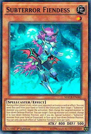Image for Subterror Fiendess (MACR-EN082) (MACR) - YuGiOh