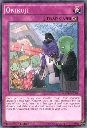 Image for Onikuji (MACR-EN099) (MACR) - YuGiOh