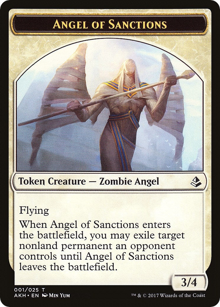 Image for Angel of Sanctions // Drake Double-Sided Token (1 // 18) (Amonkhet) - Magic: The Gathering