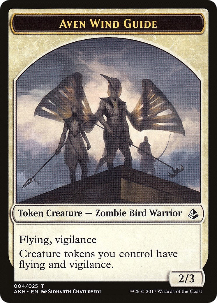 Image for Aven Wind Guide // Hippo Double-Sided Token (4 // 22) (Amonkhet) - Magic: The Gathering