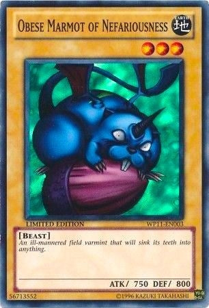 Image for Obese Marmot of Nefariousness (WP11-EN003) (WP11) - YuGiOh