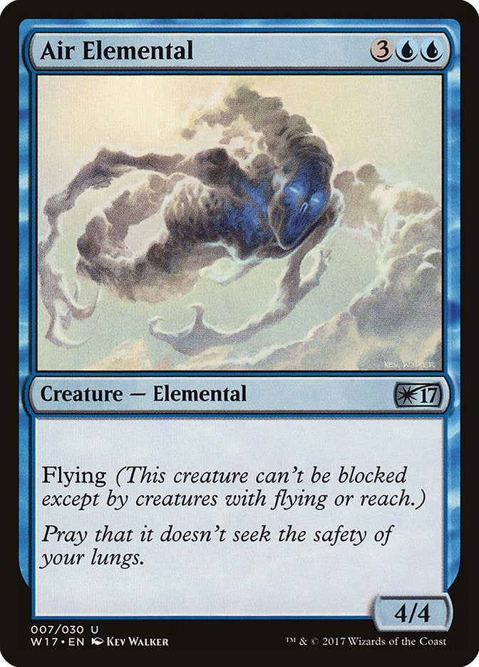 Image for Air Elemental (7) (Welcome Deck 2017) - Magic: The Gathering