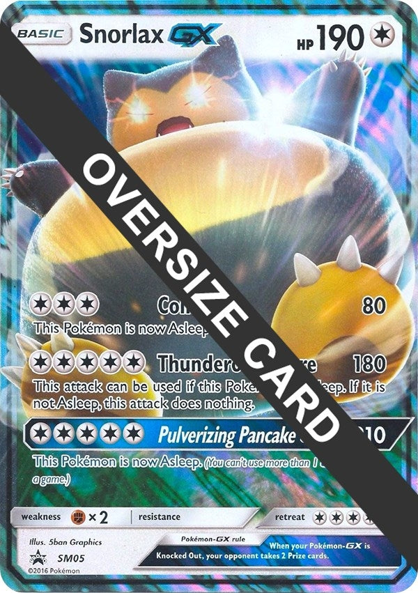 Image for Snorlax GX - SM05 (SM05) (PR) - Pokemon