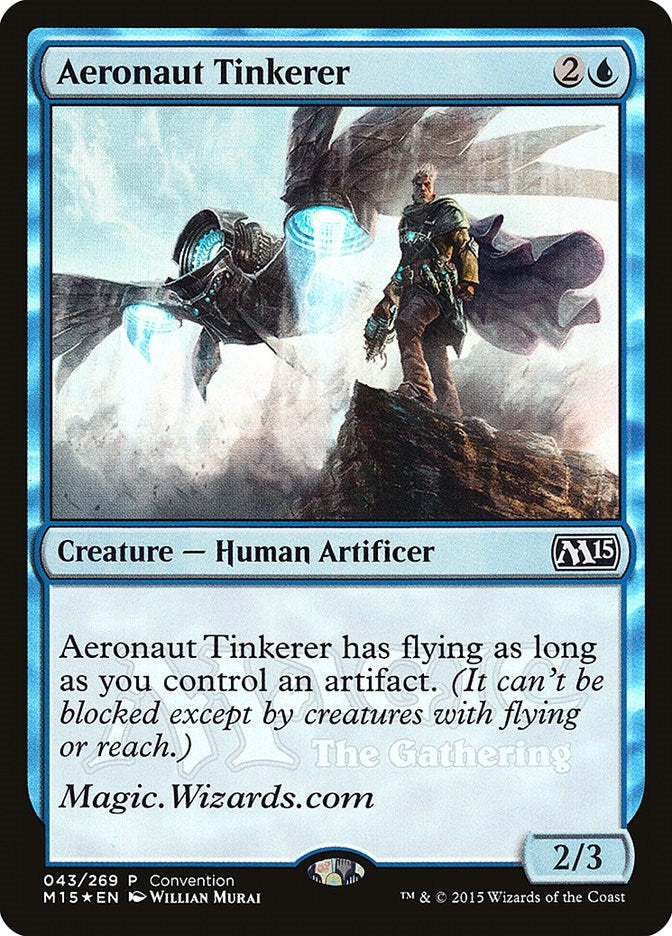 Image for Aeronaut Tinkerer (2015 Convention Promo) (43) (Media Promos) - Magic: The Gathering