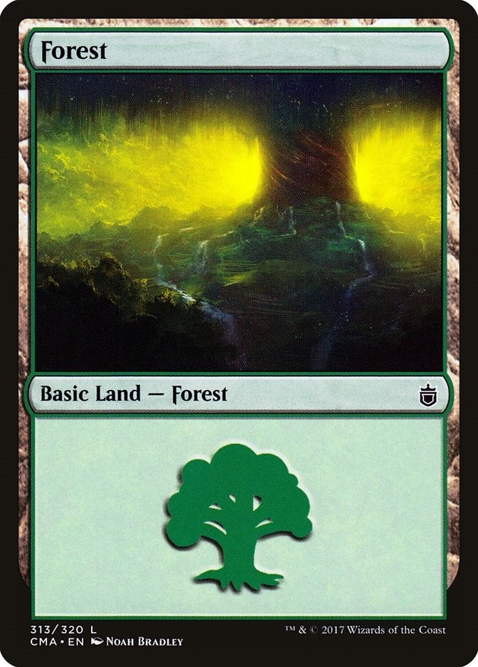 Image for Forest (313) (313) (Commander Anthology) - Magic: The Gathering