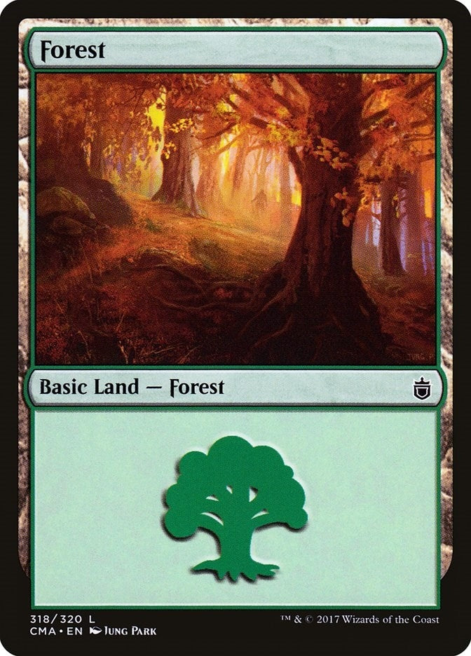 Image for Forest (318) (318) (Commander Anthology) - Magic: The Gathering