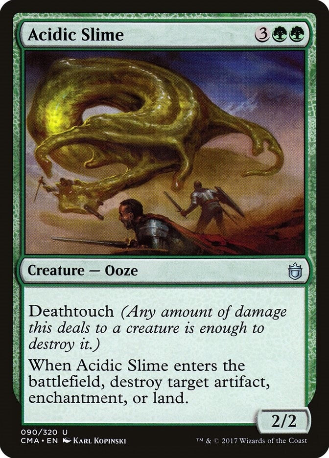 Image for Acidic Slime (90) (Commander Anthology) - Magic: The Gathering