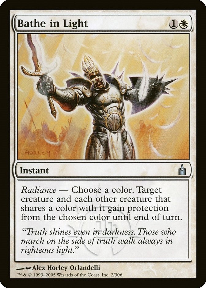 Image for Bathe in Light (2) (Ravnica: City of Guilds) - Magic: The Gathering