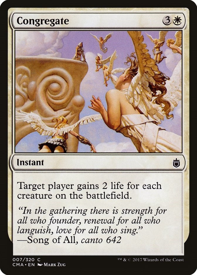 Image for Congregate (7) (Commander Anthology) - Magic: The Gathering