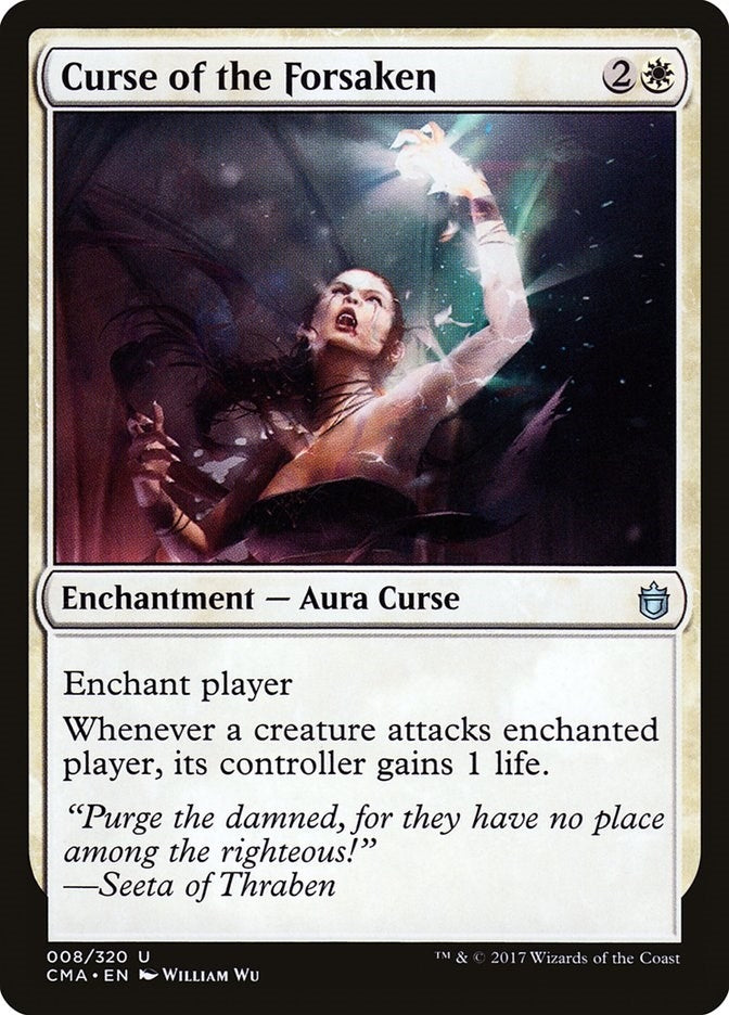 Image for Curse of the Forsaken (8) (Commander Anthology) - Magic: The Gathering