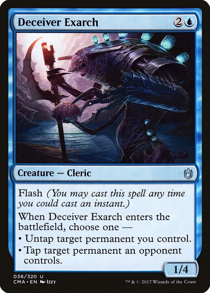 Image for Deceiver Exarch (36) (Commander Anthology) - Magic: The Gathering