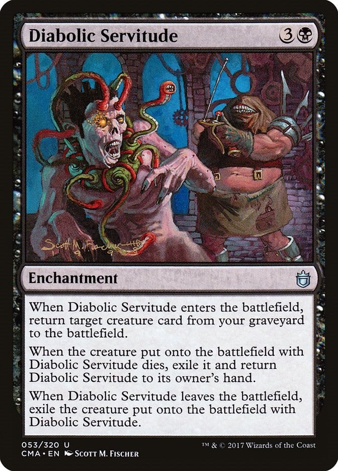 Image for Diabolic Servitude (53) (Commander Anthology) - Magic: The Gathering