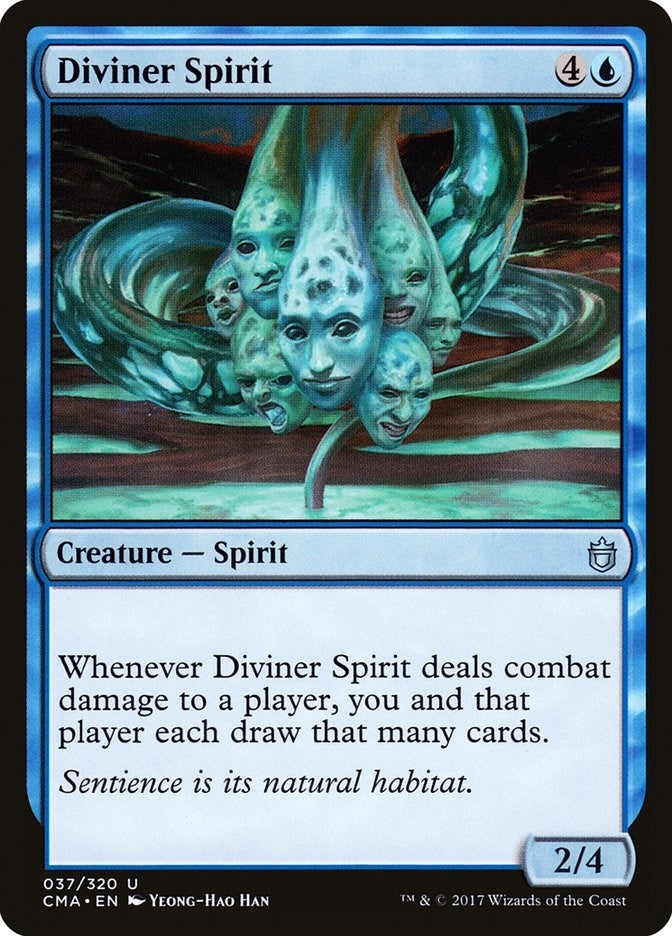 Image for Diviner Spirit (37) (Commander Anthology) - Magic: The Gathering