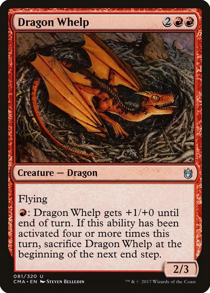 Image for Dragon Whelp (81) (Commander Anthology) - Magic: The Gathering