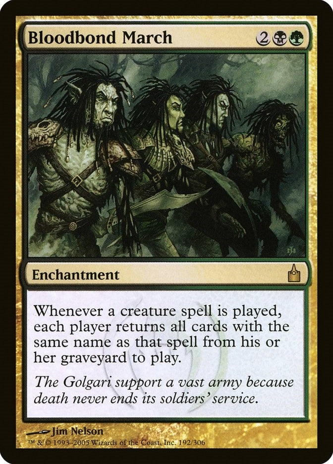Image for Bloodbond March (192) (Ravnica: City of Guilds) - Magic: The Gathering