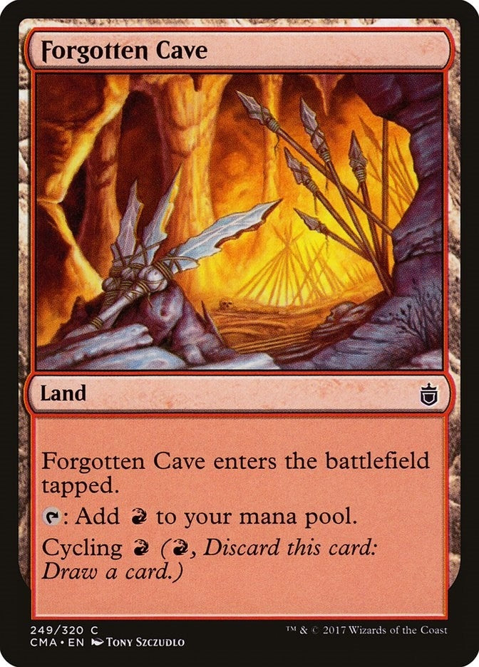 Image for Forgotten Cave (249) (Commander Anthology) - Magic: The Gathering