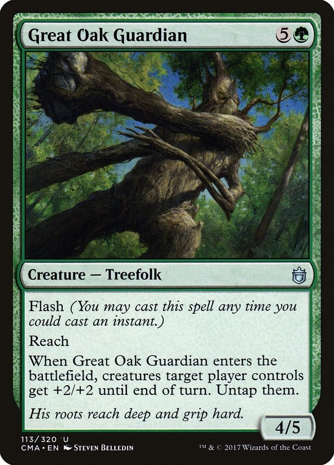Image for Great Oak Guardian (113) (Commander Anthology) - Magic: The Gathering