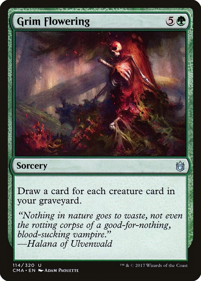 Image for Grim Flowering (114) (Commander Anthology) - Magic: The Gathering