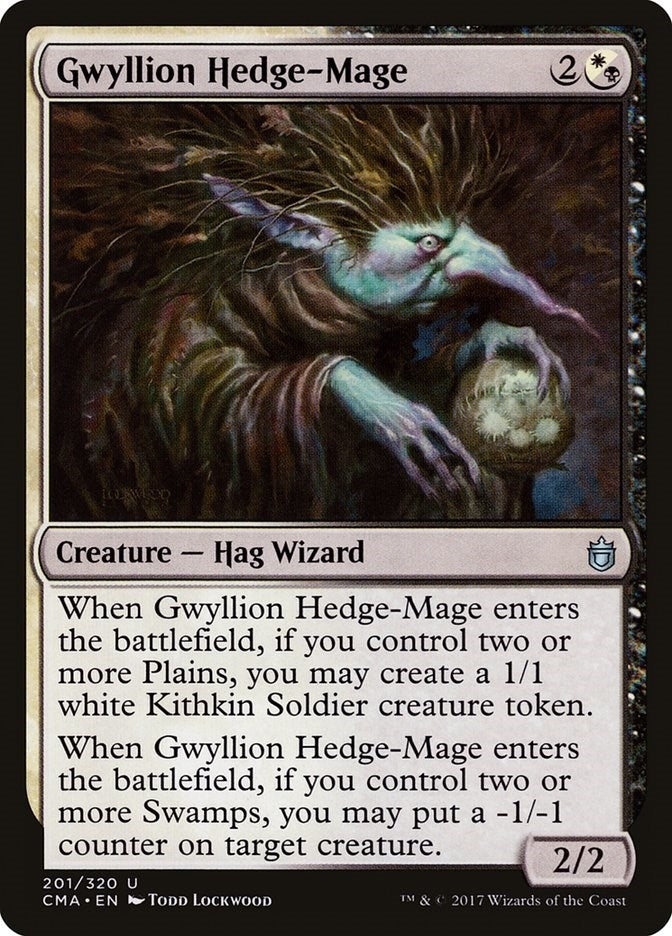 Image for Gwyllion Hedge-Mage (201) (Commander Anthology) - Magic: The Gathering
