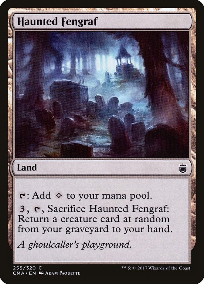 Image for Haunted Fengraf (255) (Commander Anthology) - Magic: The Gathering