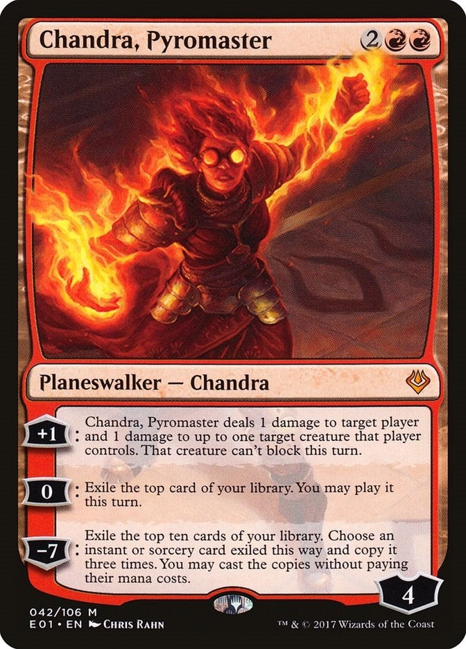 Image for Chandra, Pyromaster (42) (Nicol Bolas) - Magic: The Gathering