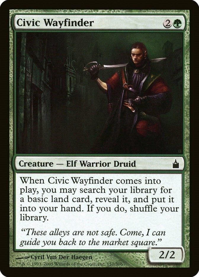 Image for Civic Wayfinder (157) (Ravnica: City of Guilds) - Magic: The Gathering