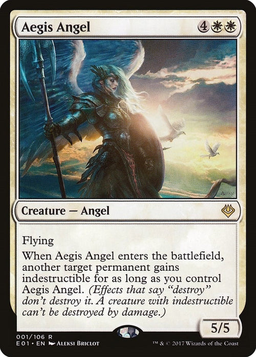 Image for Aegis Angel (1) (Nicol Bolas) - Magic: The Gathering