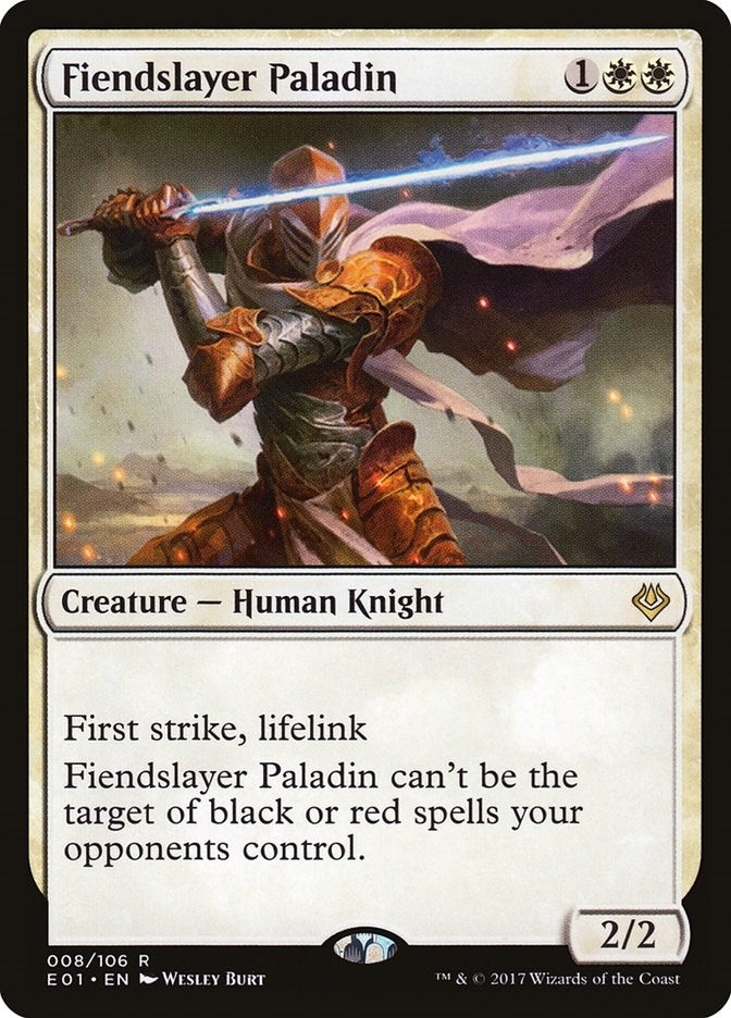 Image for Fiendslayer Paladin (8) (Nicol Bolas) - Magic: The Gathering
