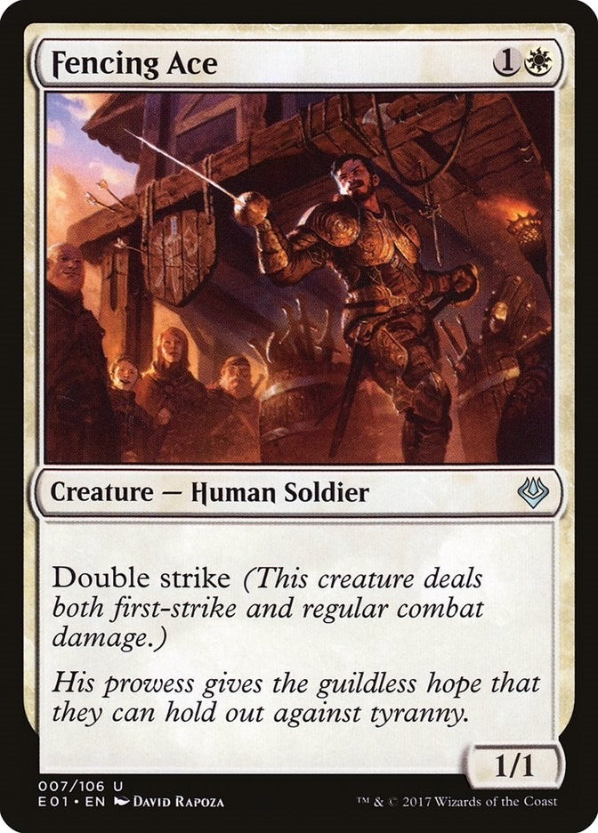 Image for Fencing Ace (7) (Nicol Bolas) - Magic: The Gathering