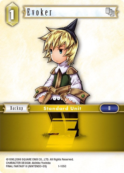 Image for Evoker (Ingus) (1-105C) (Opus I) - Final Fantasy TCG