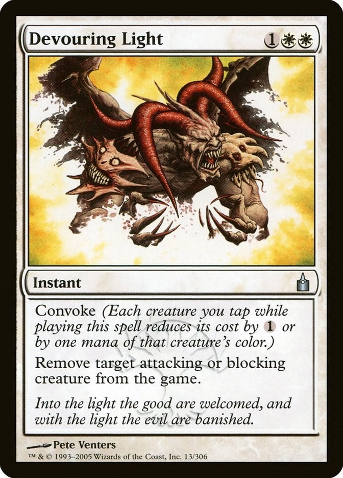 Image for Devouring Light (13) (Ravnica: City of Guilds) - Magic: The Gathering