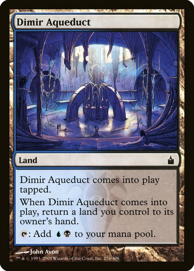 Image for Dimir Aqueduct (276) (Ravnica: City of Guilds) - Magic: The Gathering