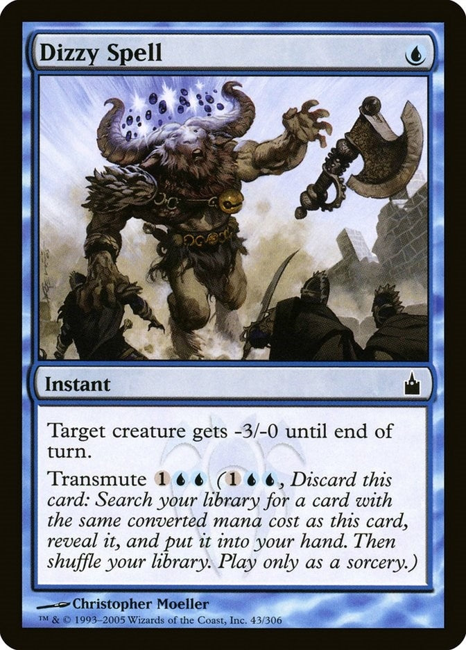 Image for Dizzy Spell (43) (Ravnica: City of Guilds) - Magic: The Gathering
