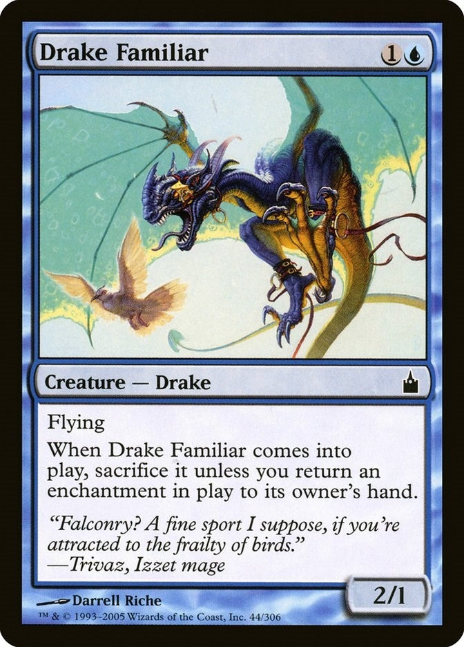 Image for Drake Familiar (44) (Ravnica: City of Guilds) - Magic: The Gathering