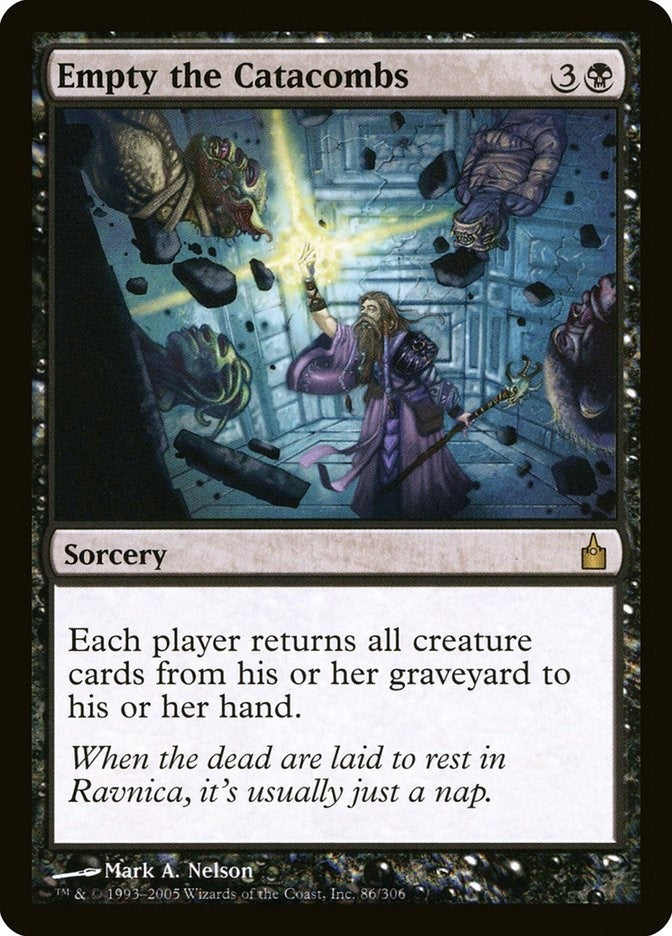Image for Empty the Catacombs (86) (Ravnica: City of Guilds) - Magic: The Gathering