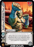 Image for Emperor of Muay Thai (141) (Street Fighter CCG) - UniVersus