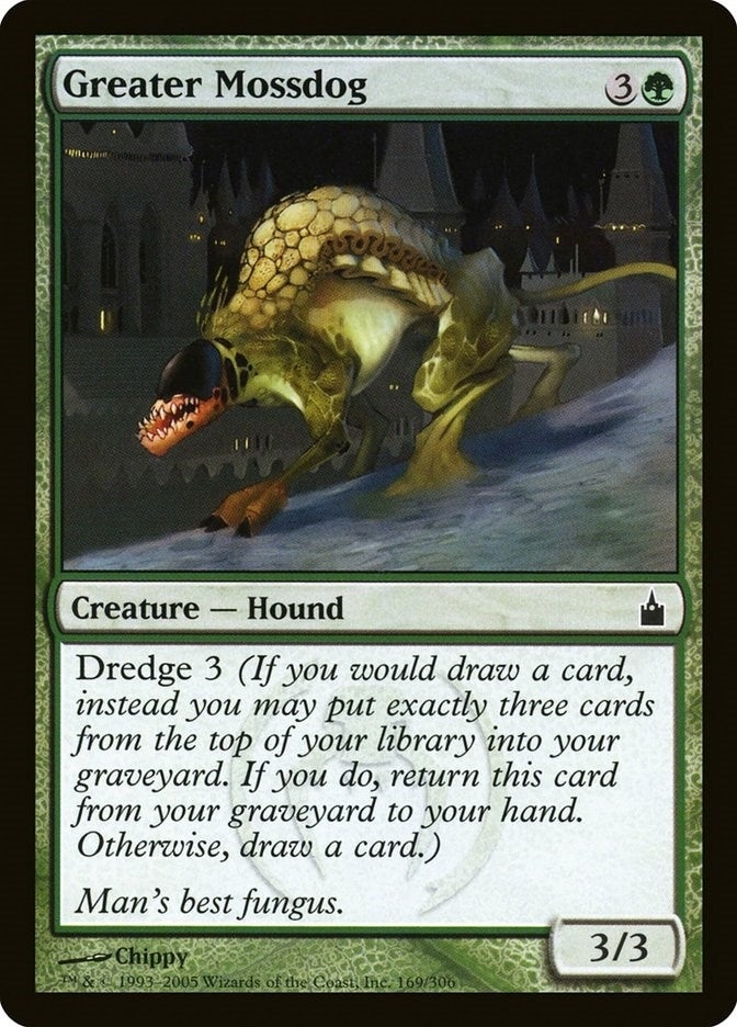 Image for Greater Mossdog (169) (Ravnica: City of Guilds) - Magic: The Gathering