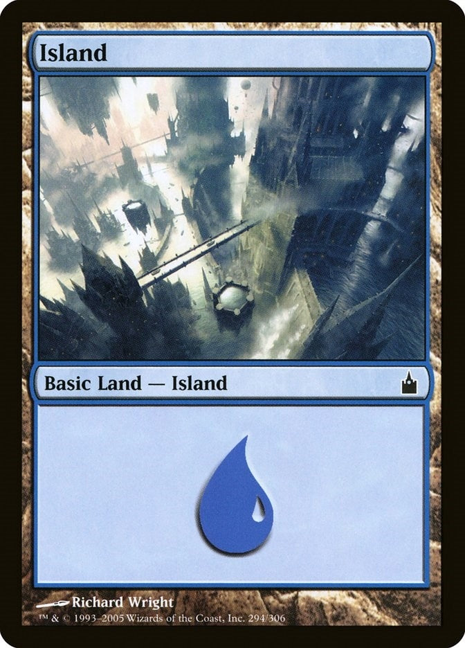 Image for Island (294) (294) (Ravnica: City of Guilds) - Magic: The Gathering
