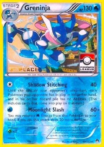 Image for Greninja - 40/122 (Pokemon League) [3rd Place] (040/122) (PR) - Pokemon