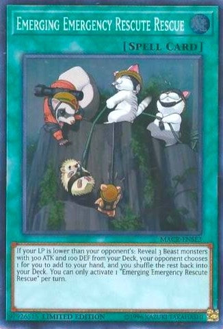 Image for Emerging Emergency Rescute Rescue (MACR-ENSE3) (MACR) - YuGiOh