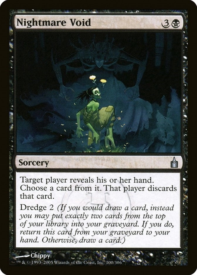 Image for Nightmare Void (100) (Ravnica: City of Guilds) - Magic: The Gathering