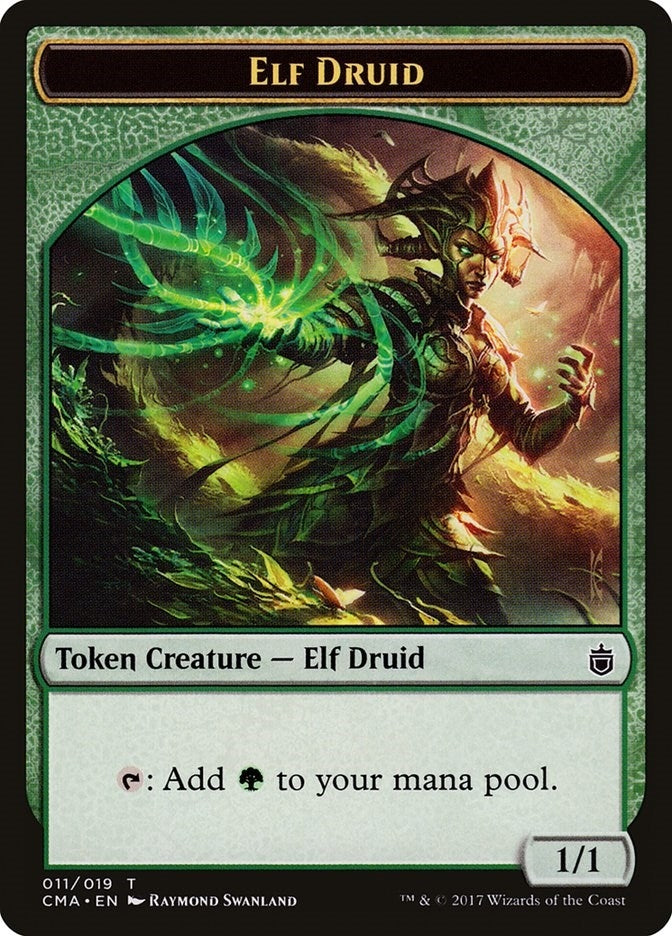 Image for Elf Druid Token (011) (11) (Commander Anthology) - Magic: The Gathering