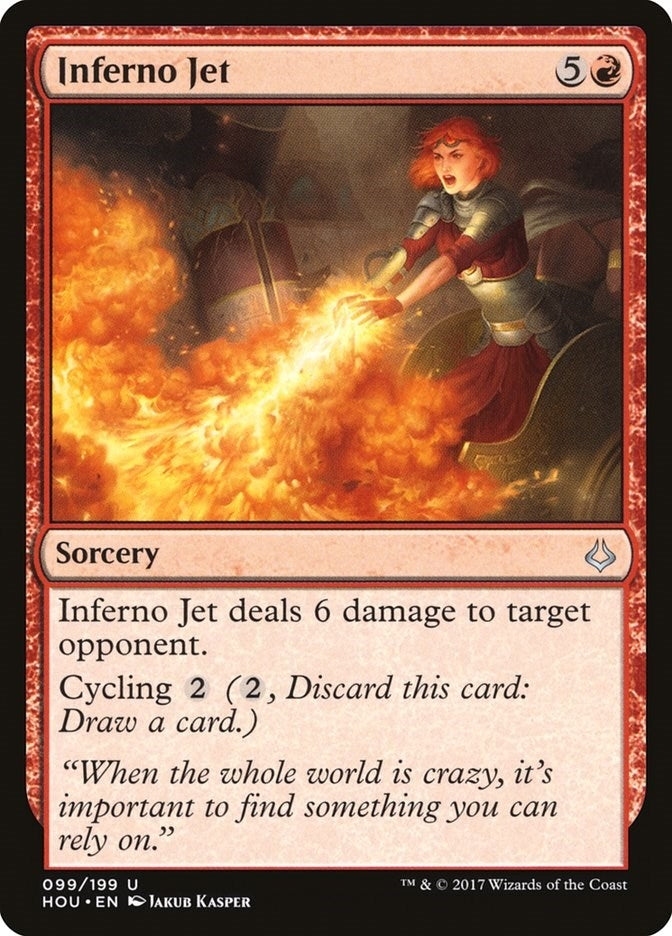 Image for Inferno Jet (99) (Hour of Devastation) - Magic: The Gathering