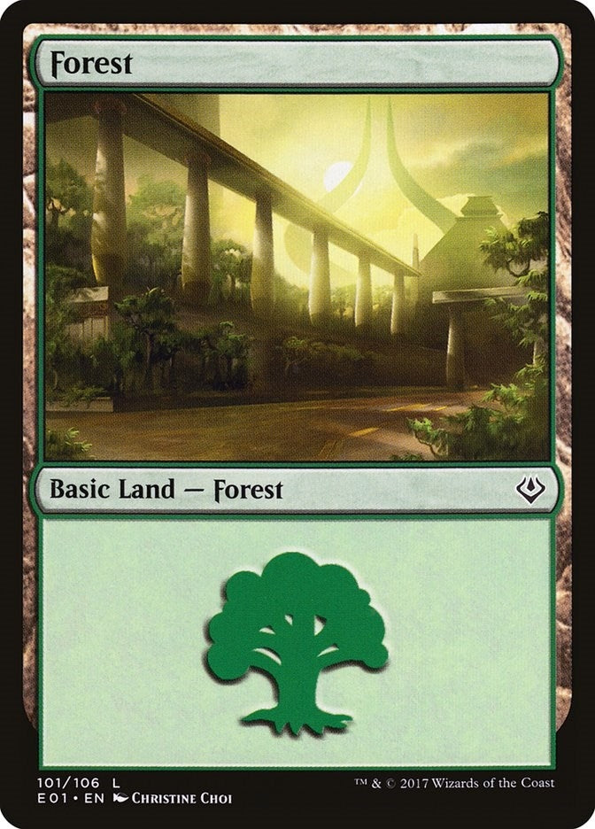 Image for Forest (101) (101) (Nicol Bolas) - Magic: The Gathering