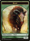 Image for Beast (004) // Soldier Double-sided Token (4 // 1) (Nicol Bolas) - Magic: The Gathering