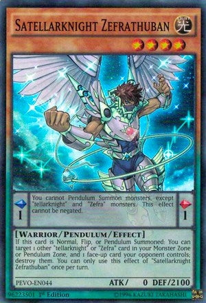Image for Satellarknight Zefrathuban (PEVO-EN044) (PEVO) - YuGiOh