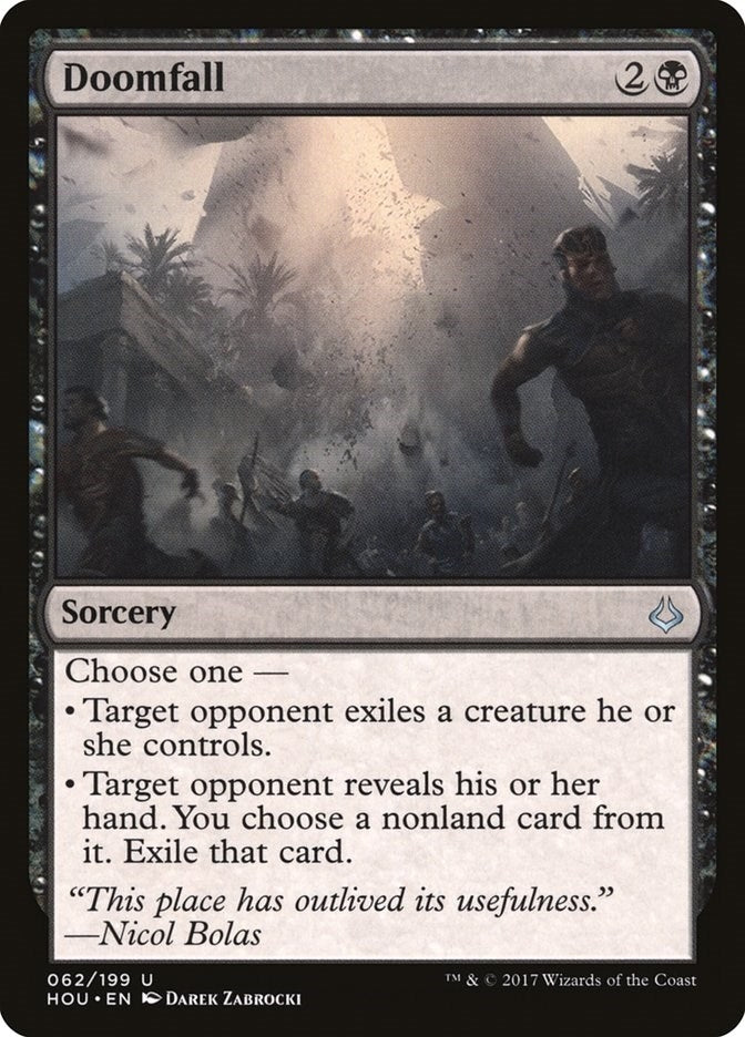 Image for Doomfall (62) (Hour of Devastation) - Magic: The Gathering