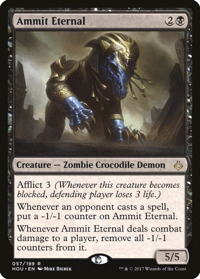 Image for Ammit Eternal (57) (Hour of Devastation) - Magic: The Gathering